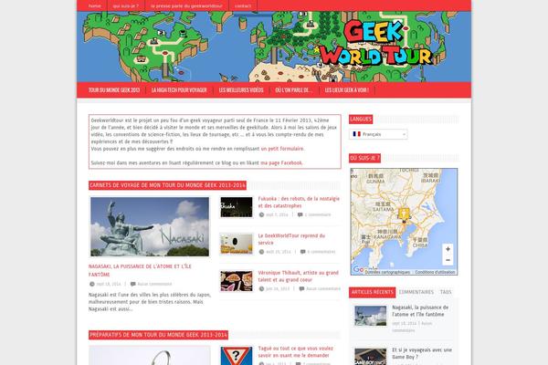 Crumble Magazine theme site design template sample