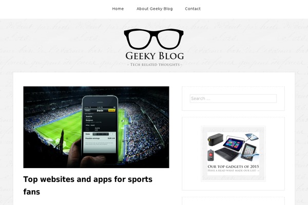 The Thinker Lite theme site design template sample