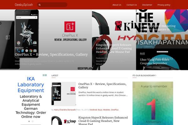 Site using G1-socials plugin