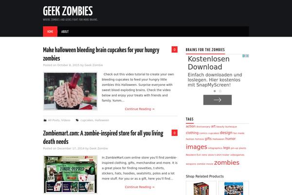 Hiero theme site design template sample