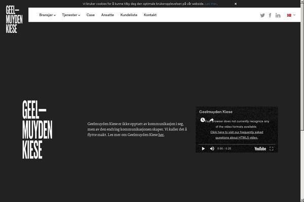 gknordic theme websites examples