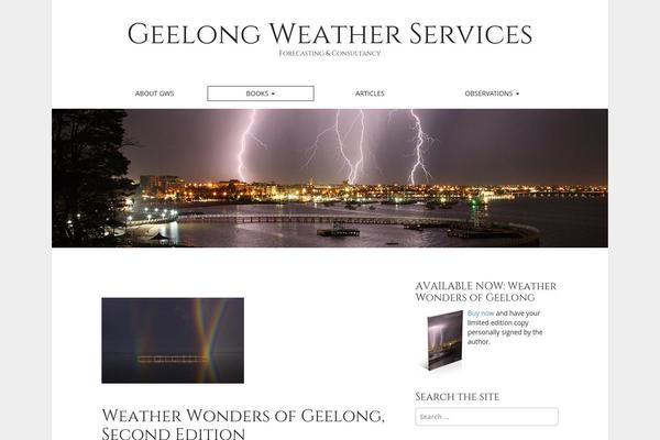 Matheson theme site design template sample