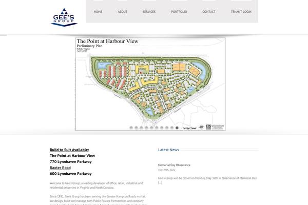 Avada Child theme site design template sample