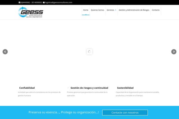PRO Business theme site design template sample