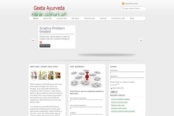 Small Business theme site design template sample