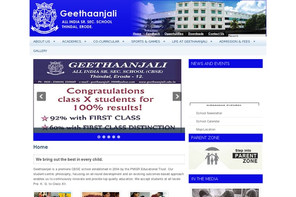 proEducation theme site design template sample