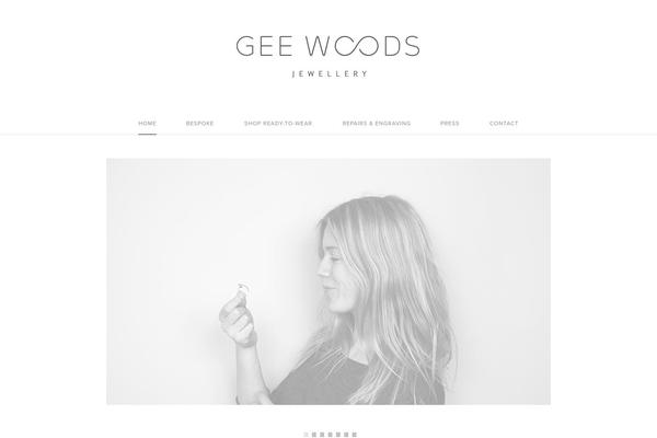 Bones theme site design template sample