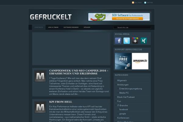 Site using Live Blogging plugin