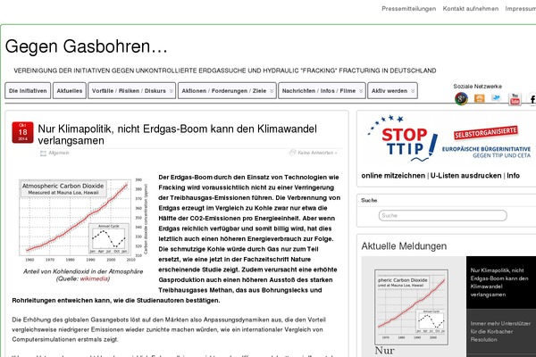 Site using Statify plugin