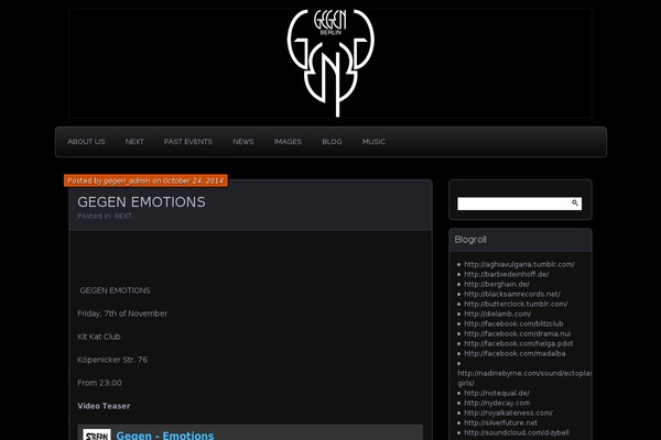 Parament theme site design template sample