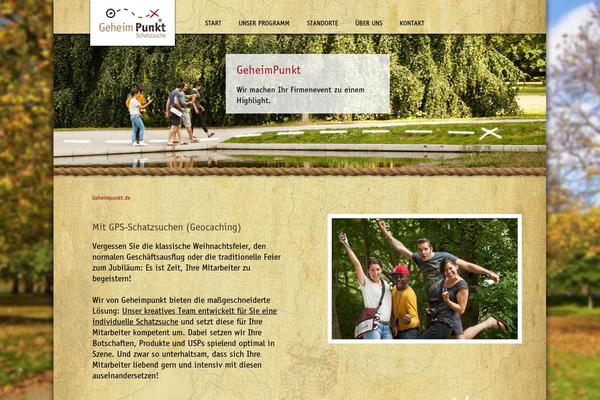 geheimpunkt.de site used Geheimpunkt