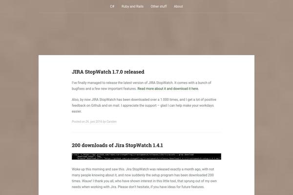 Padhang theme site design template sample