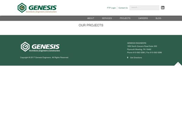 WSI genesis theme site design template sample