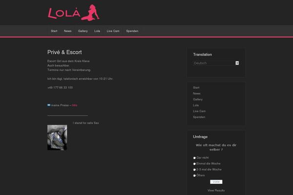 Bandana theme site design template sample
