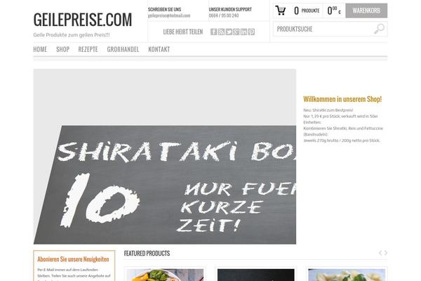 Bazar theme site design template sample