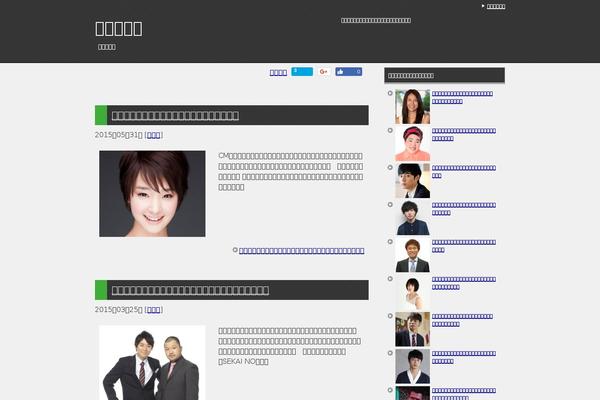 geinou-topic.com site used Keni61_wp_cool_140408