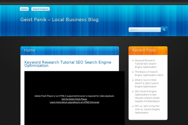 geist-panik.com site used Bloxy Two