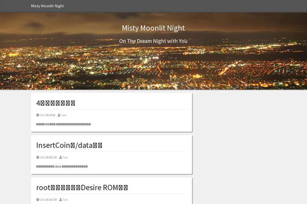 Simple Bootstrap theme site design template sample