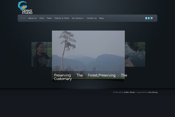 Envisioned theme site design template sample