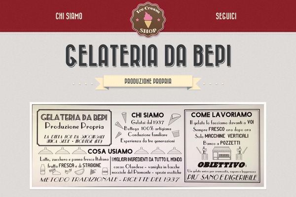 Retro-4 theme site design template sample