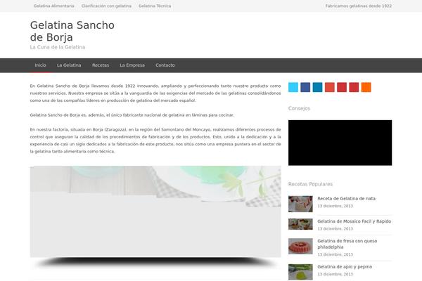 NewsPlus theme site design template sample