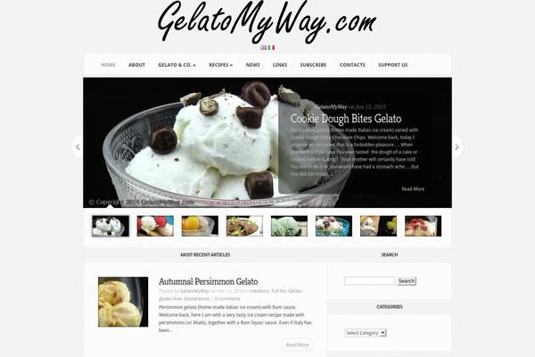 Aggregate theme site design template sample