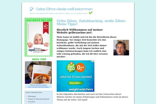 Mehrwert theme site design template sample