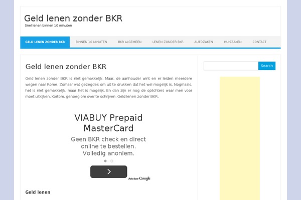 Archief theme site design template sample