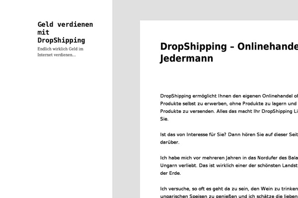 Inspire theme site design template sample