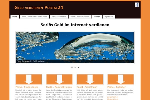 Site using Profit_builder plugin