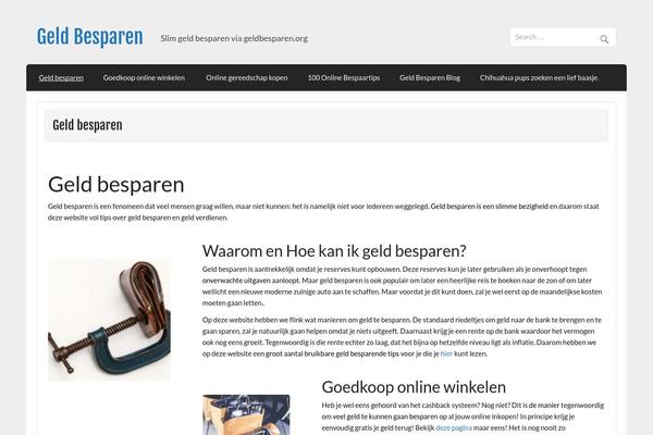 Courage theme site design template sample