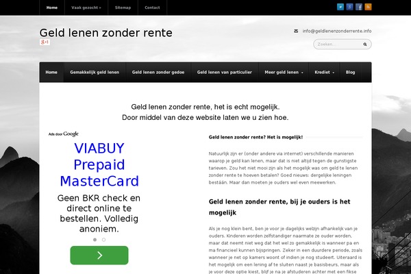 Alpha theme site design template sample