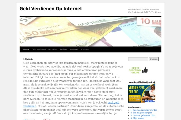 Weaver theme site design template sample