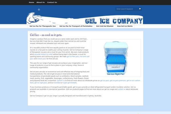 Fresh News theme site design template sample