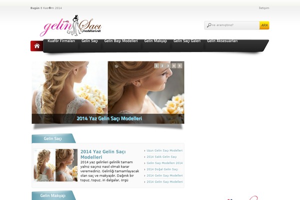 gelinsacimodelleri.net site used Wptportal