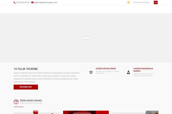 Pusula theme site design template sample