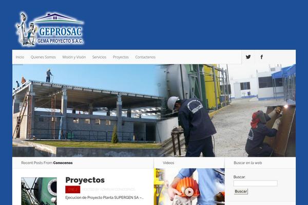 Nexus theme site design template sample