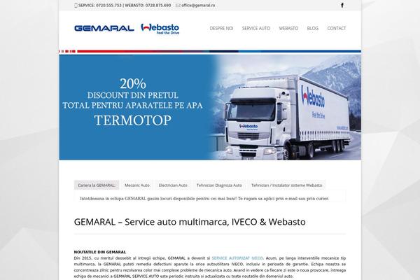 gemaral.ro site used Drivingschool