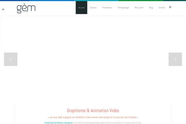 Site using Easy-slide-in plugin