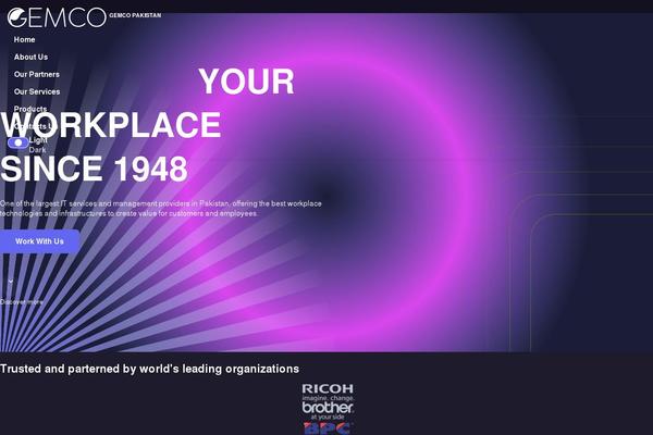 Silicon theme site design template sample