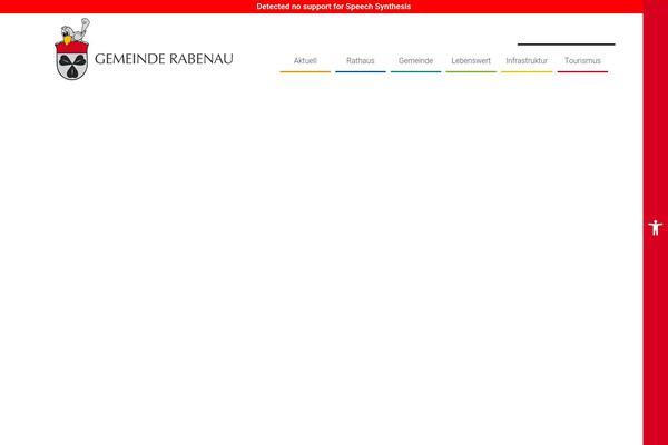 Site using Pojo Accessibility plugin
