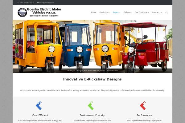 KadenceWP theme site design template sample