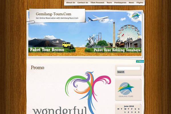 Adventure Journal theme site design template sample