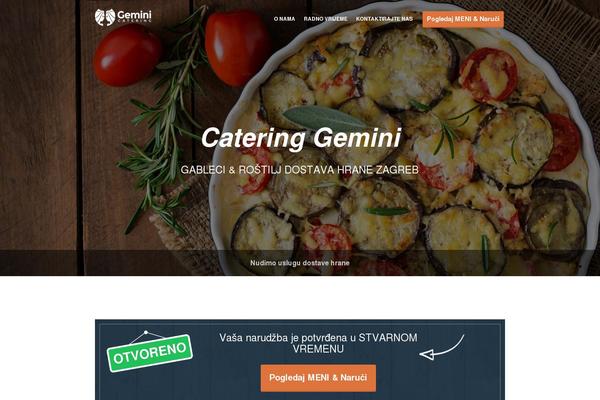Sunrise theme site design template sample