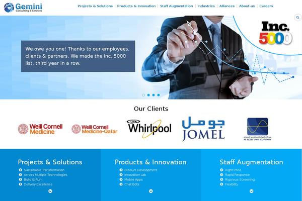 Avantage theme site design template sample