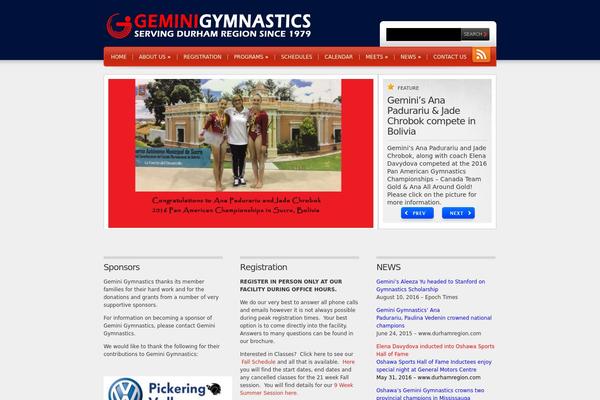 Webfolio theme site design template sample