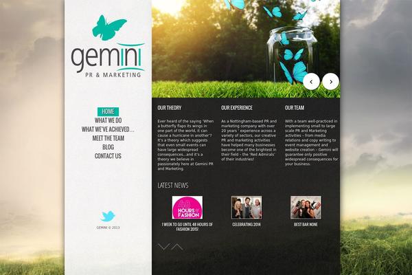 geminiprmarketing.com site used Adorable