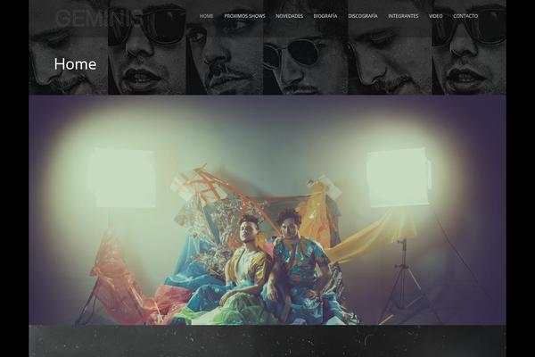 Music Club 1.4 theme site design template sample