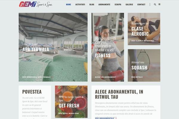 Baristawp theme site design template sample