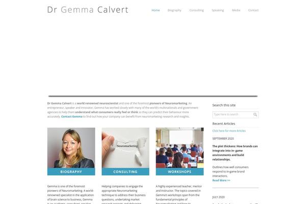 Gc theme site design template sample